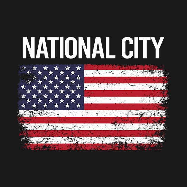 The American Flag National City by flaskoverhand