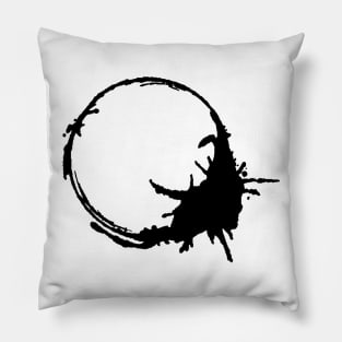 Communicating Across Time (Heptapod Symbol) Pillow