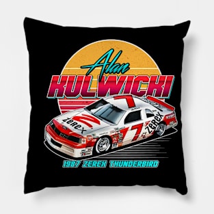 Alan Kulwicki 80s Retro Pillow