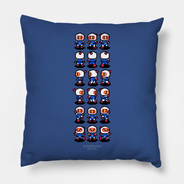 Bomberman Pillow by Slippytee