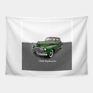 1946 Chevrolet Stylemaster Classic Retro Car Tapestry
