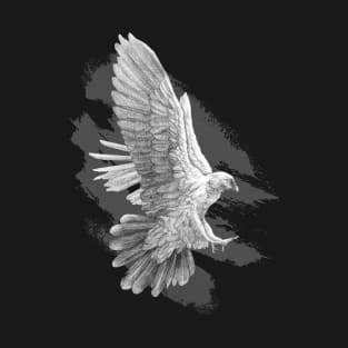 The Graphite Eagle (Black version) T-Shirt