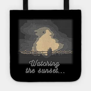 Watching  the sunset... Tote