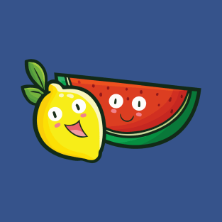 Cute Lemon and Watermelon T-Shirt