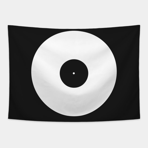 Minimal Vinyl Record Tapestry by MeatMan