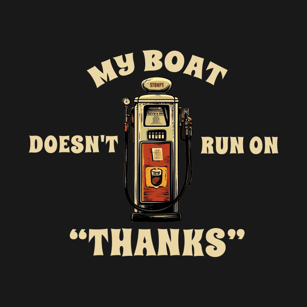 My Boat doesnt tun on "thanks" - funny boat by SUMAMARU