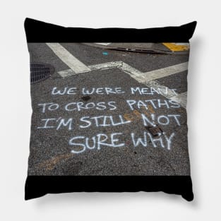 Cross Paths Pillow