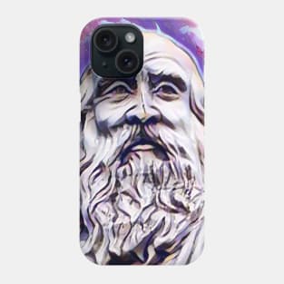 Diogenes Pink Portrait | Diogenes Artwork 8 Phone Case