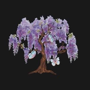Weeping Cherry Blossom Tree T-Shirt