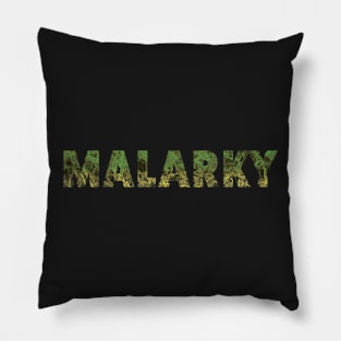 Marble Malarky Green Yellow Pillow