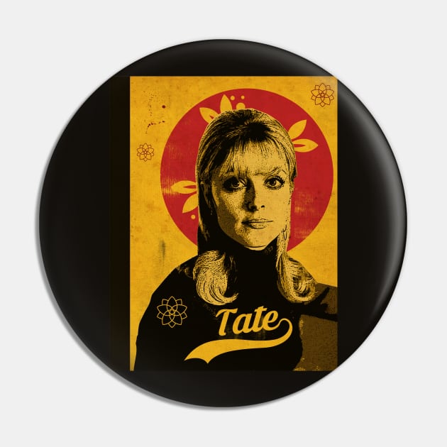 Sharon Tate Bio Pin by CTShirts