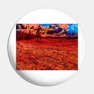 Texas Sand Box - Colored Graphic Pin