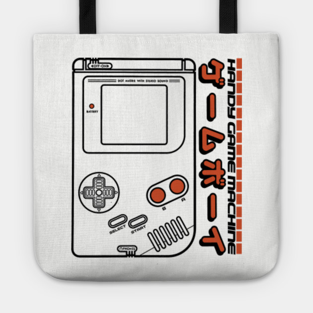 Handy Game Machine Game Boy Tote Teepublic