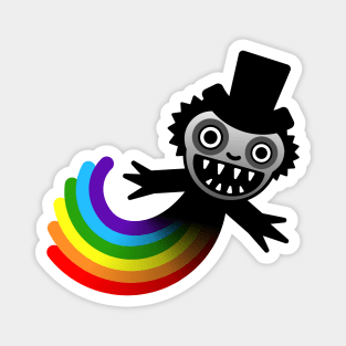 Babadooks and Rainbows Magnet