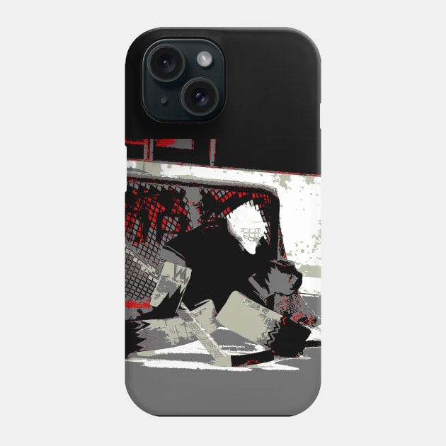 Goal Stopper - Hockey Goalie Phone Case by Highseller