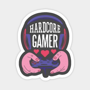 Hardcore Gamer Magnet