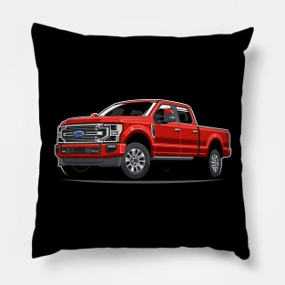 Super Duty F-250 Limited (Red) Pillow
