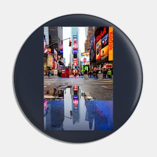 Times Square Reflection Pin