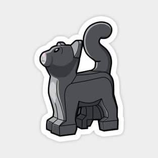 LEGO Cat (Dark Grey) Magnet