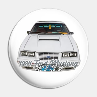 1984 Ford Mustang GT 350 Pin