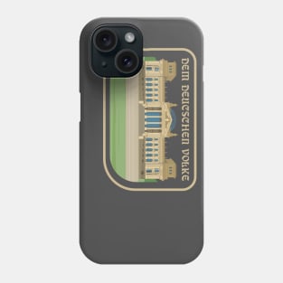 Dem deutschen Volke berlin german Phone Case