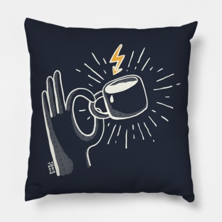 Coffee Jolt Pillow