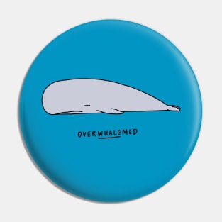 Moody Animals - Whale Pin