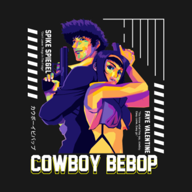 Disover Spike spiegel and faye valentine - Cowboy Bebop - T-Shirt