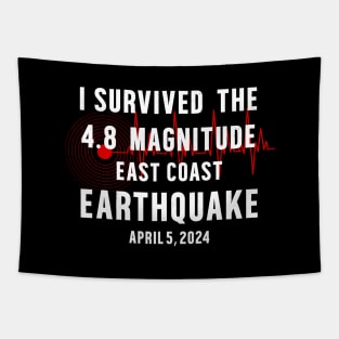 I-survived-the-nyc-earthquake Tapestry