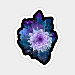 Crystal Floral Magnet