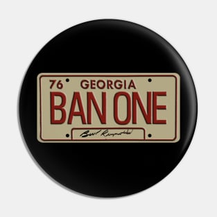 Smokey and the Bandit BAN ONE Plate Pin