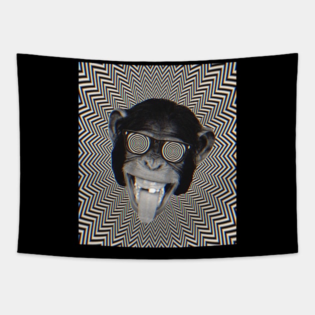 Monkey Geometric Tapestry by Swallow Group