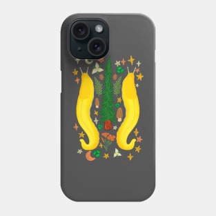 BANANA SLUG FOLK ART Phone Case