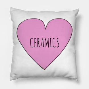 Love Ceramics Pillow