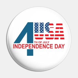 4th of july Pin