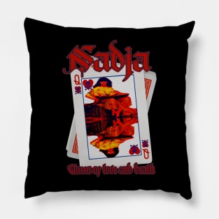 Nadja, Queen of love and death. Pillow