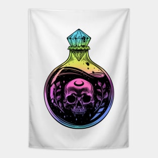 Poison. Vampire Skull Tapestry