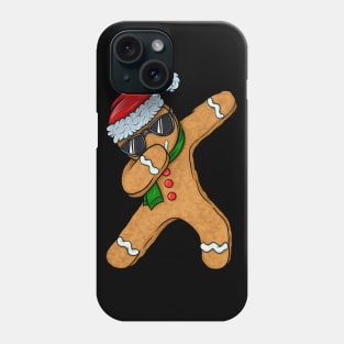 Dabbing Gingerbread Man Cookie Santa Christmas Gift Phone Case