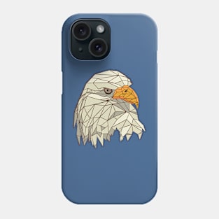 geometric eagle Phone Case