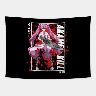 Mine Akame Ga Kill Tapestry