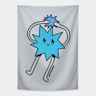 Silly Little Guy | Blue Version Tapestry