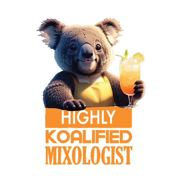 Just a Highly Koalified Mixologist Koala 4 by Dmytro