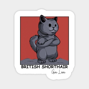 British Shorthair Cat Magnet