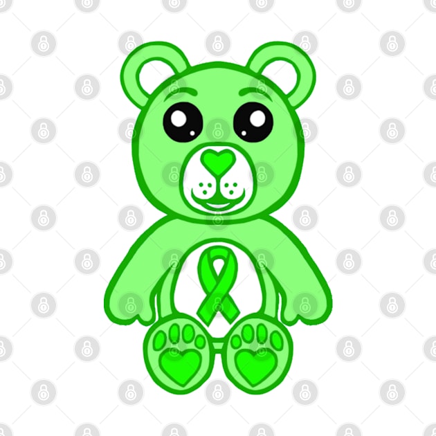 Green Warrior Bear by CaitlynConnor