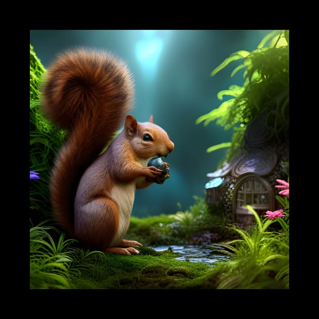 Squirrel Jewel by SmartPufferFish