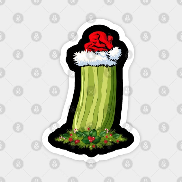 Christmas Pickle Magnet by Happy Shirt