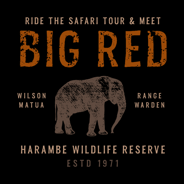 Meet Big Red Animal Kingdom Harambe Safari Tour by GoAwayGreen