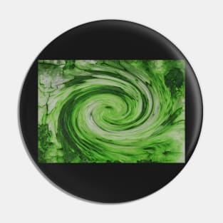 Green Galaxy Pin