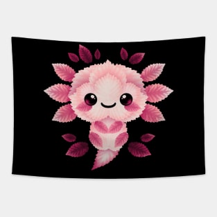 Axolotl of leaves Tapestry