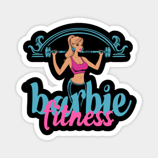 Fitness Barbie Vintage T-shirt 09 Magnet